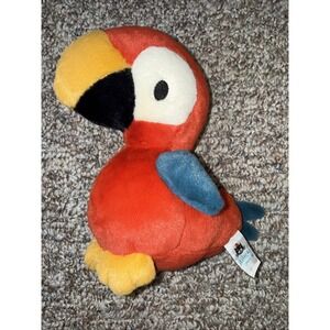 Jellycat Bodacious Beak Parrot 8.7" Tall Stuffed Animal Retired - 100% Authentic